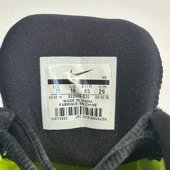 NIKE ZOOM VOMERO 13 | Black/Gray/Orange - 11 - Picture 7 of 7